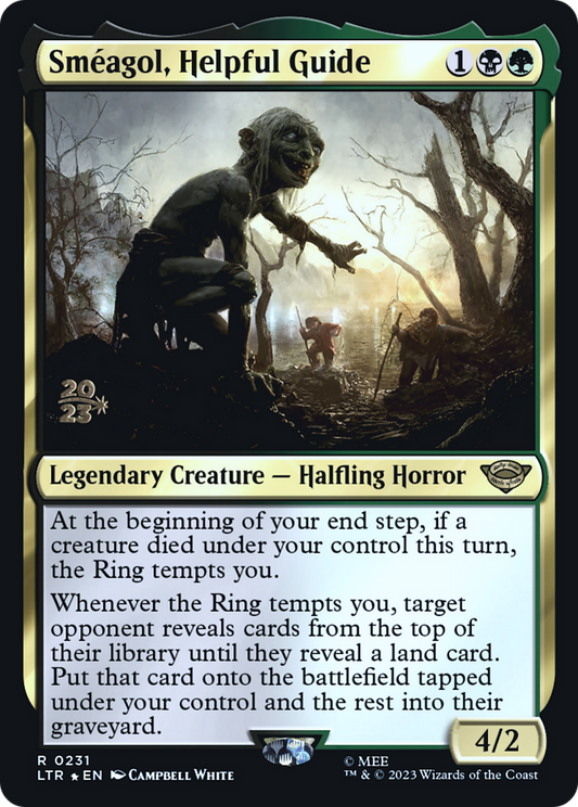 Sméagol, Helpful Guide Foil