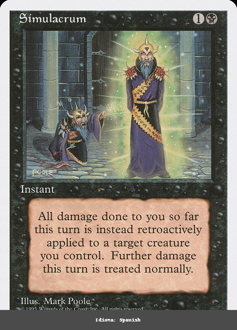 Simulacrum - Regular - Spanish