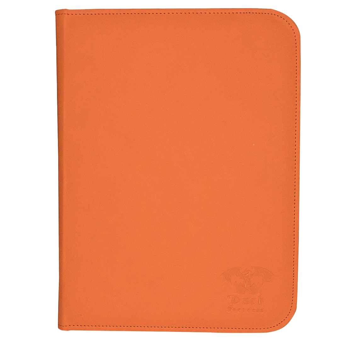 Carpeta Zip Folder 3x3 NARANJA Dark Fortress