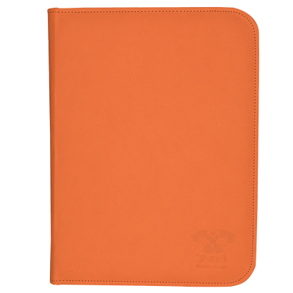 Carpeta Zip Folder 3x3 NARANJA Dark Fortress