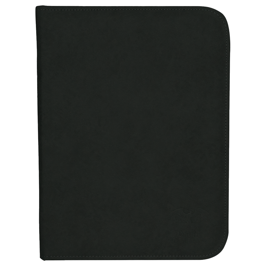 Carpeta Zip Folder 2x2 Negro Dark Fortress