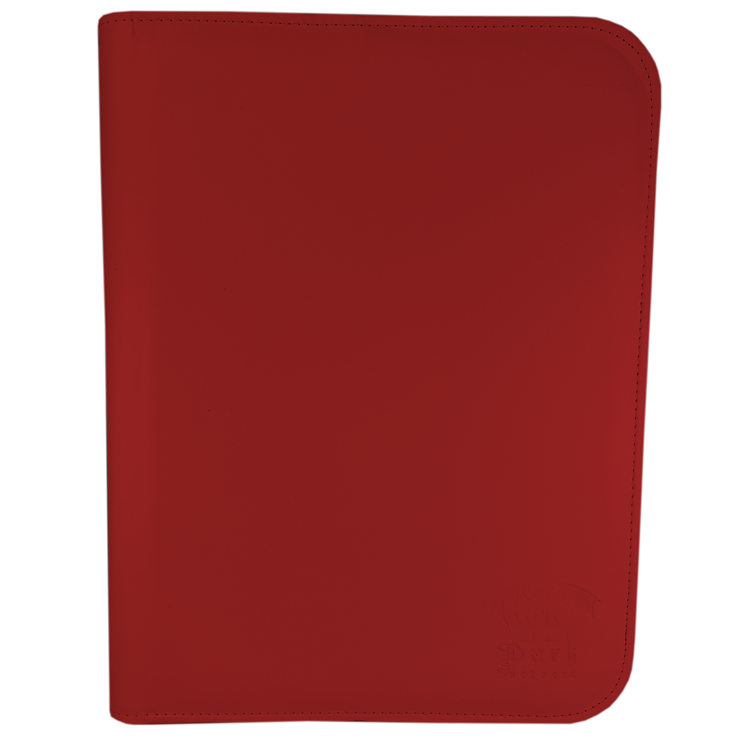 Carpeta Zip Folder 3x3 ROJA Dark Fortress