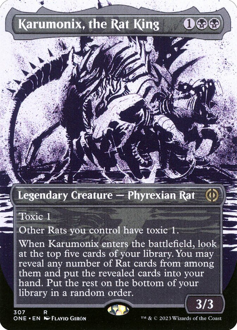 Karumonix, the Rat King - (#307) (Showcase)