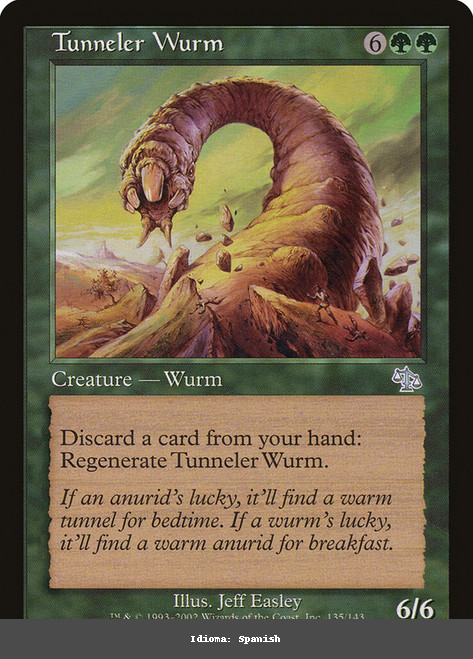 Tunneler Wurm - Regular - Spanish
