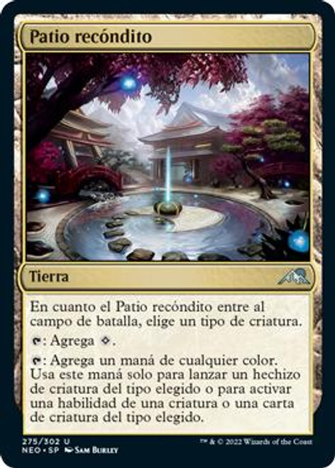 Secluded Courtyard - Spanish - Spanish