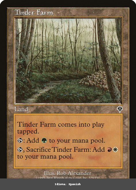 Tinder Farm - Regular - Spanish