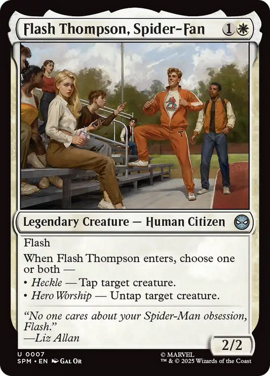 Flash Thompson, Spider-Fan Foil
