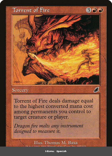 Torrent of Fire - Regular - Spanish