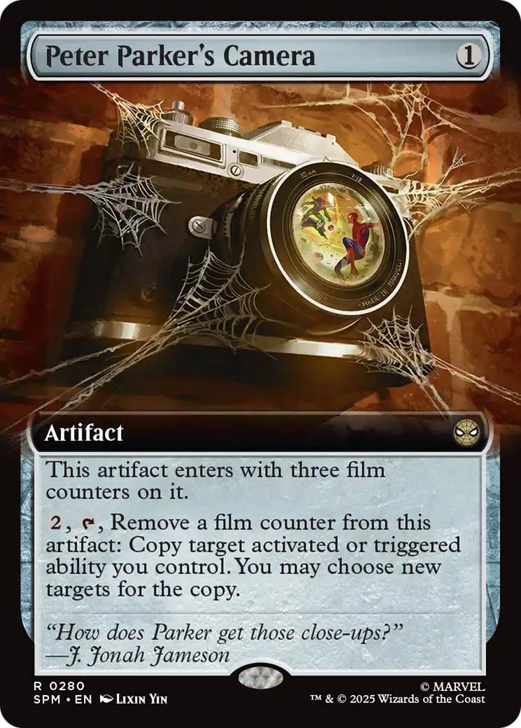 Peter Parker's Camera (Extended Art)