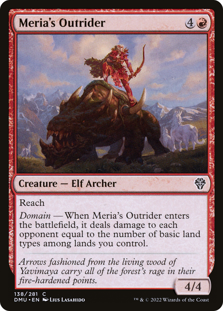 Meria's Outrider Foil