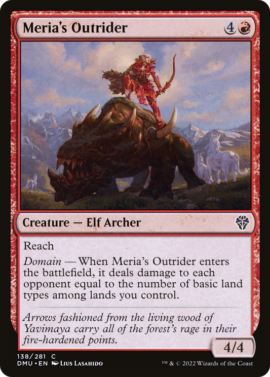 Meria's Outrider Foil