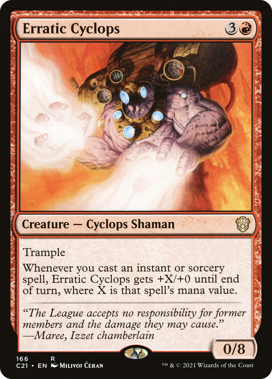 Erratic Cyclops