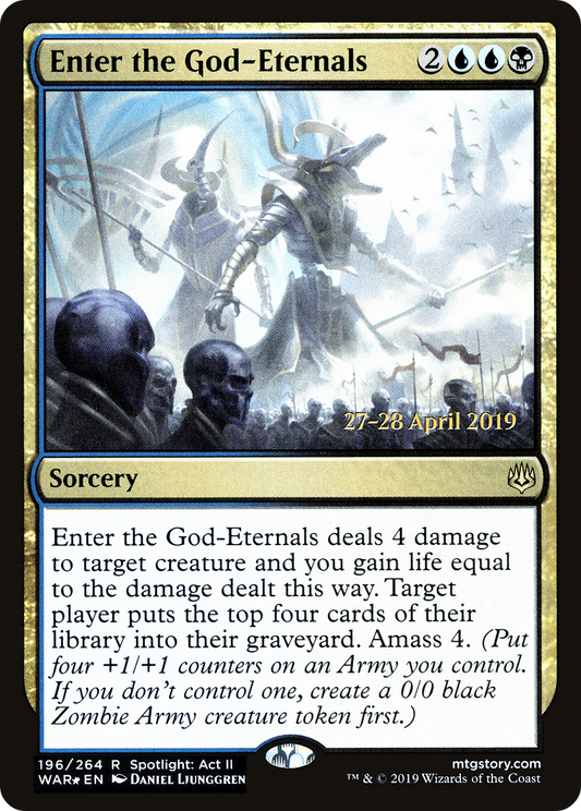 Enter the God-Eternals Foil