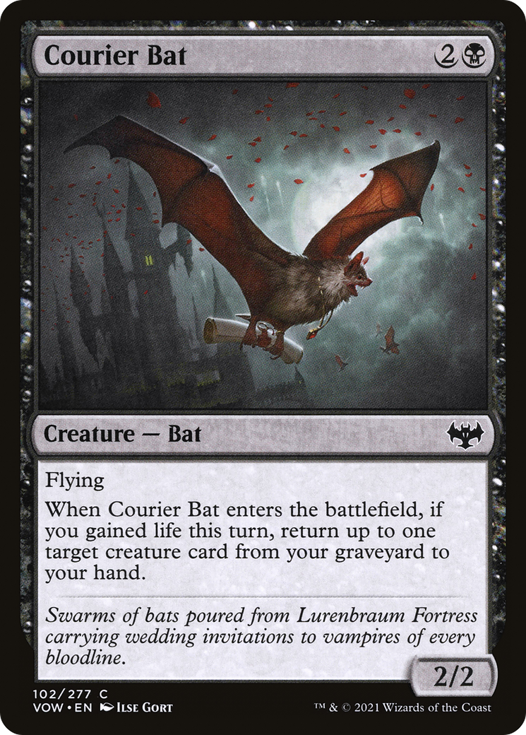 Courier Bat Foil