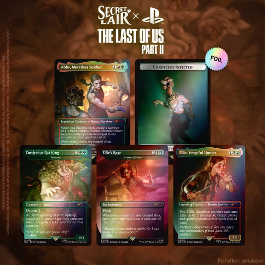 Secret Lair x The Last of Us Part II Foil Edition (PlayStation)