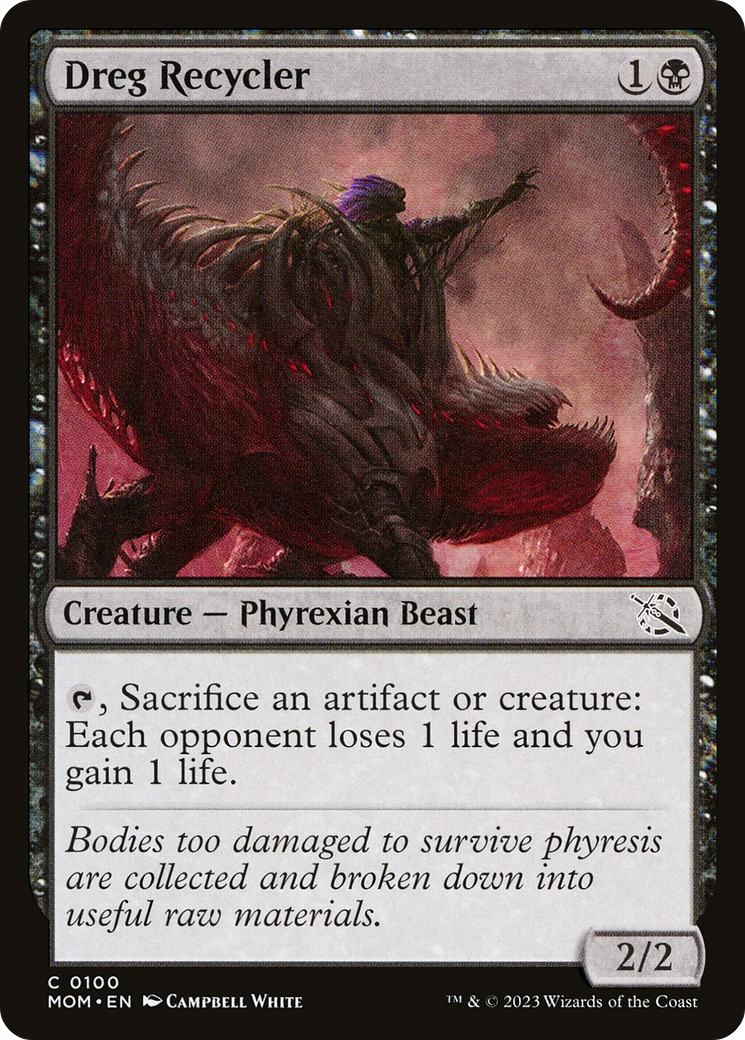 Dreg Recycler Foil