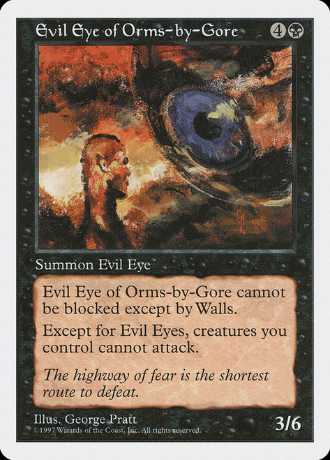 Evil Eye of Orms-by-Gore - Regular