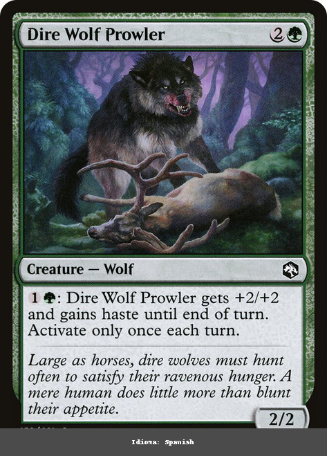Dire Wolf Prowler - Spanish - Spanish