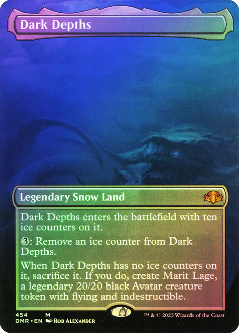 Dark Depths - Borderless