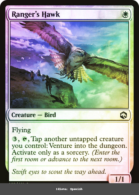 Ranger's Hawk - Spanish - Foil - Spanish