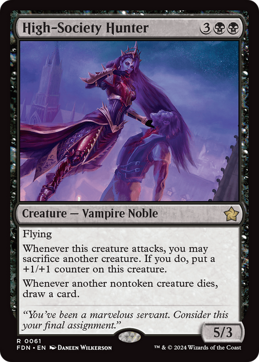 High-Society Hunter Foil