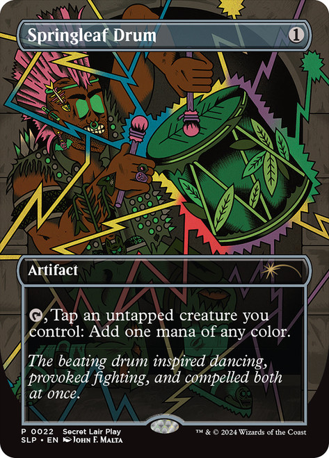 Springleaf Drum - Borderless