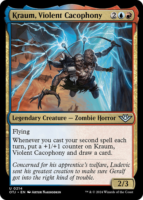 Kraum, Violent Cacophony - Regular