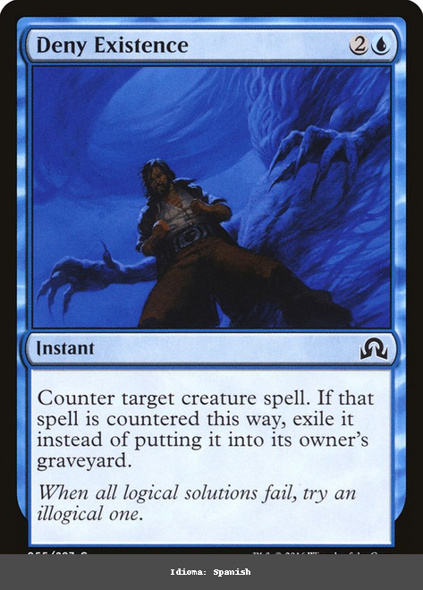 Deny Existence - Spanish - Spanish