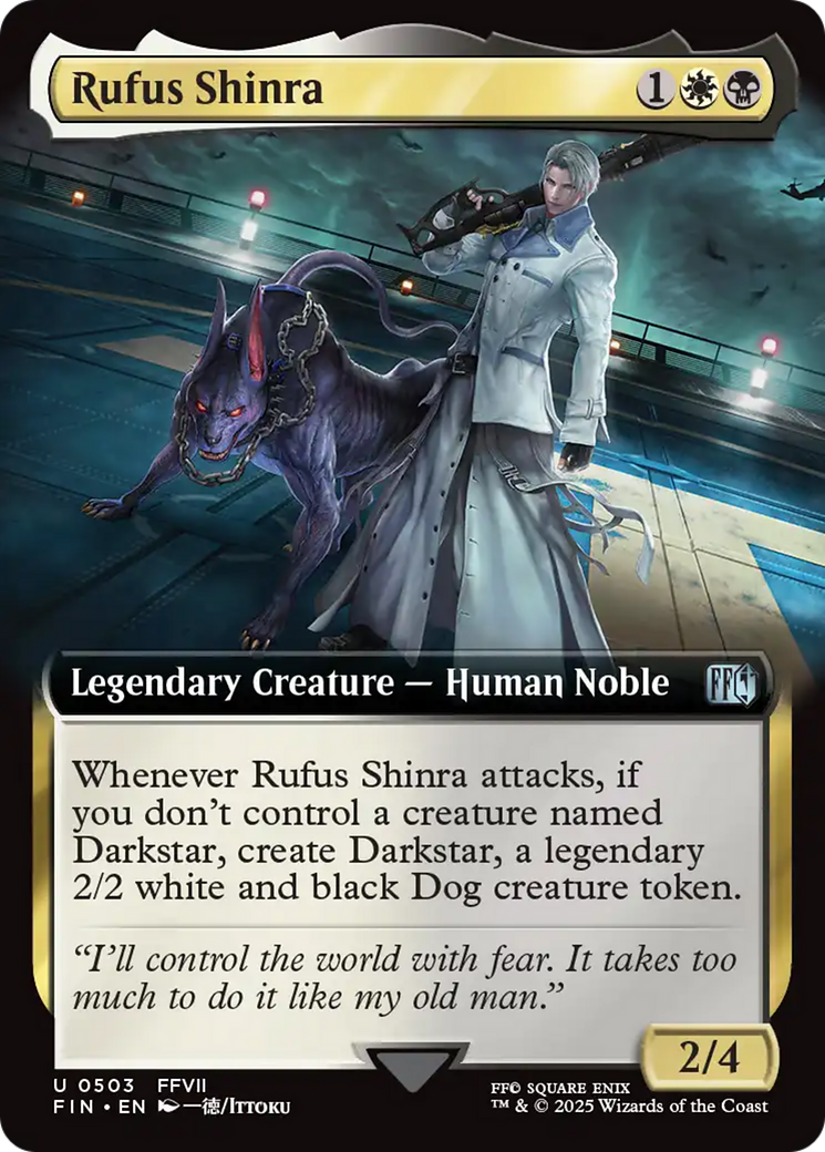 Rufus Shinra (Extended Art) Foil