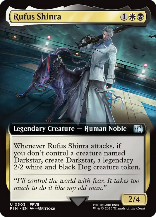 Rufus Shinra (Extended Art) Foil