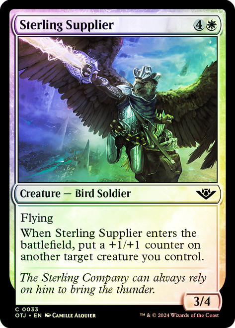 Sterling Supplier - Regular