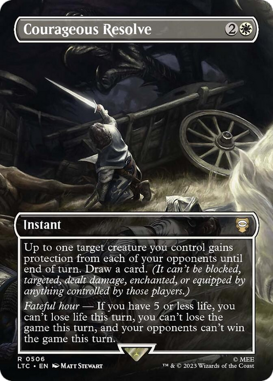 Courageous Resolve Foil