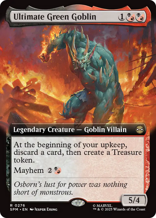 Ultimate Green Goblin (Extended Art) Foil