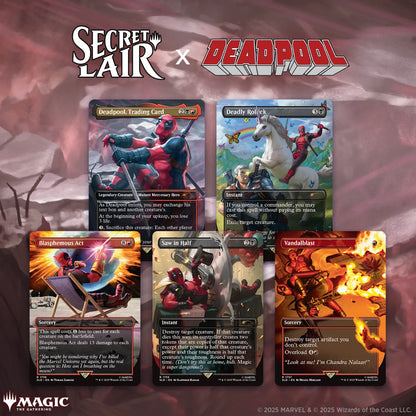Secret Lair x Deadpool No Foil