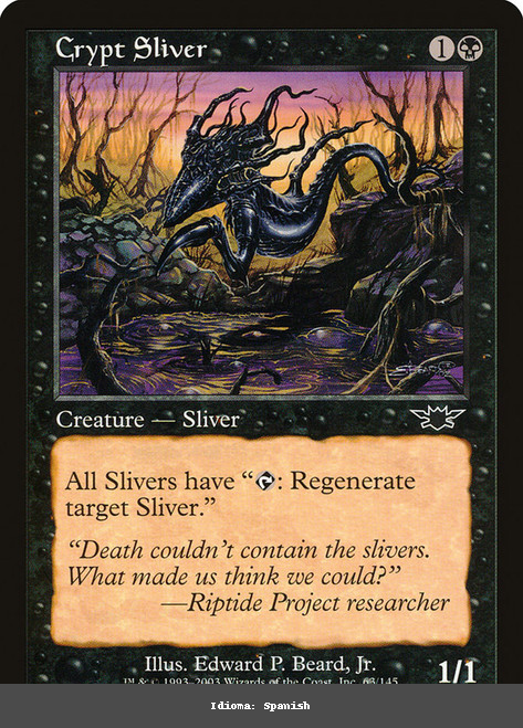Crypt Sliver - Regular - Spanish