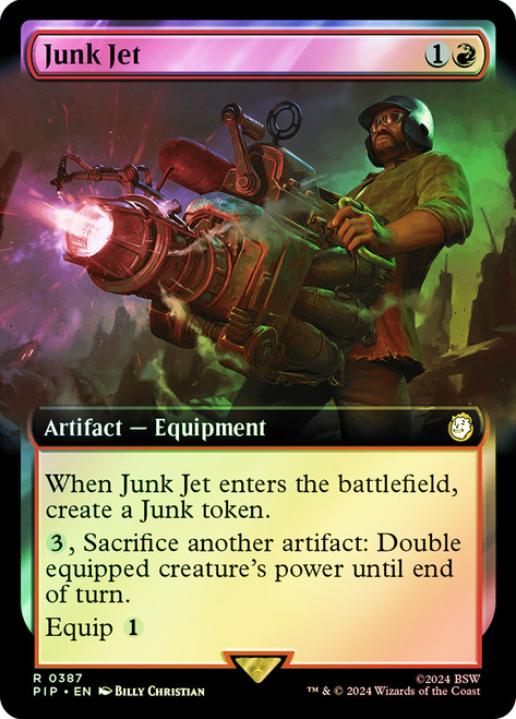 Junk Jet - (Extended Art) - Foil