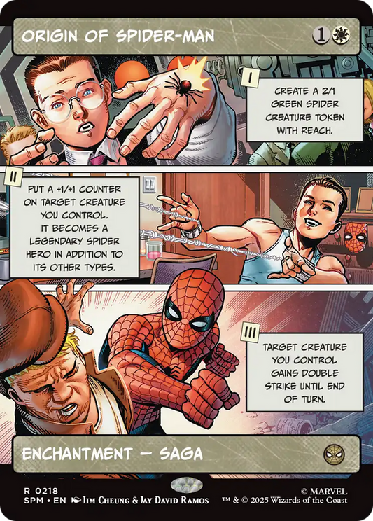 Origin of Spider-Man (Showcase)