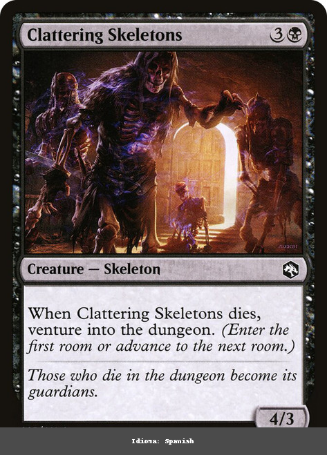 Clattering Skeletons - Spanish - Spanish