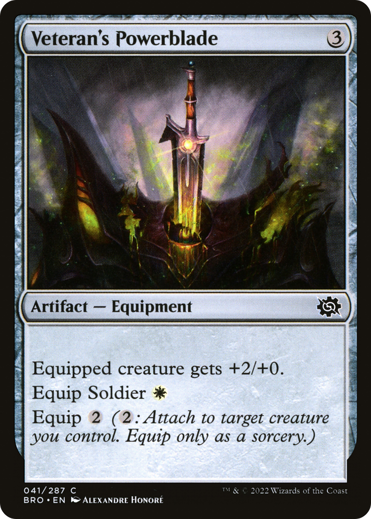 Veteran's Powerblade Foil