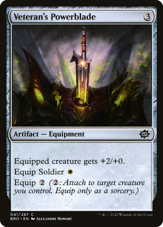 Veteran's Powerblade Foil