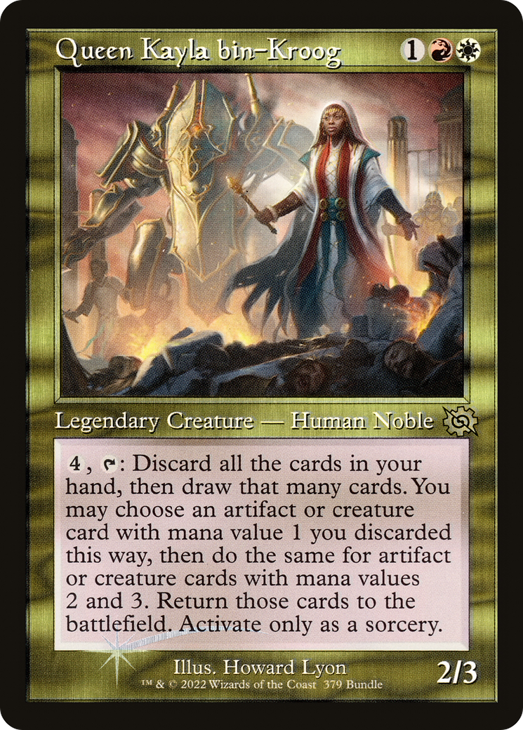Queen Kayla bin-Kroog Foil