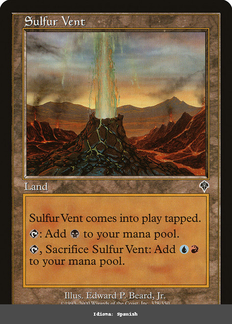 Sulfur Vent - Regular - Spanish