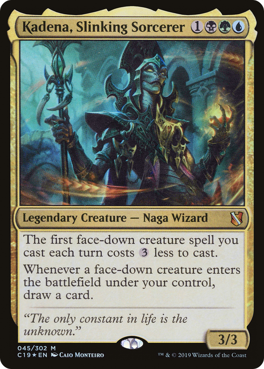 Kadena, Slinking Sorcerer Foil