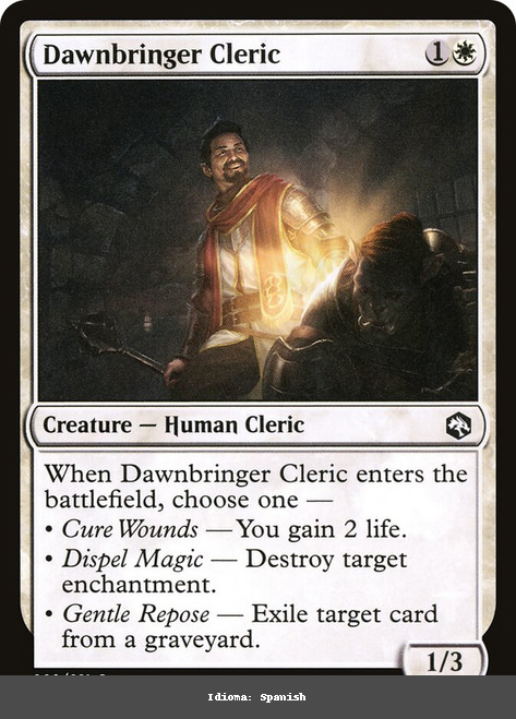Dawnbringer Cleric - Regular - Spanish