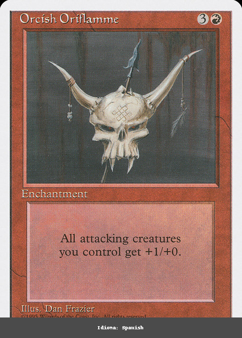 Orcish Oriflamme - Regular - Spanish