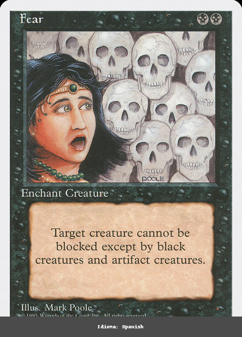 Fear - Regular - Spanish
