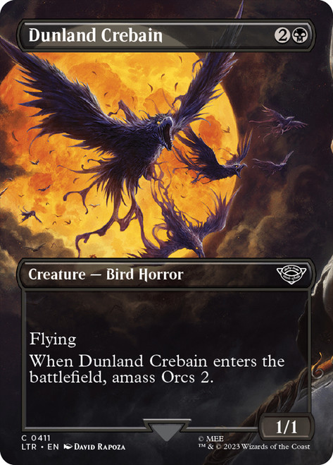 Dunland Crebain - (Borderless)