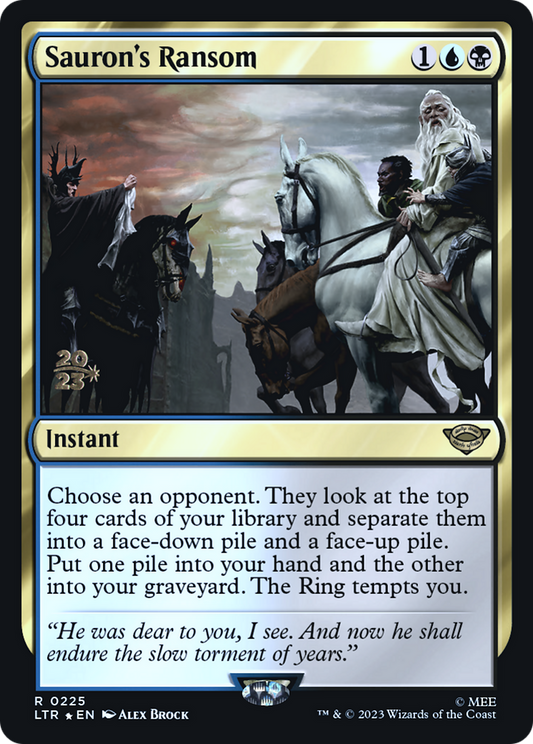Sauron's Ransom Foil