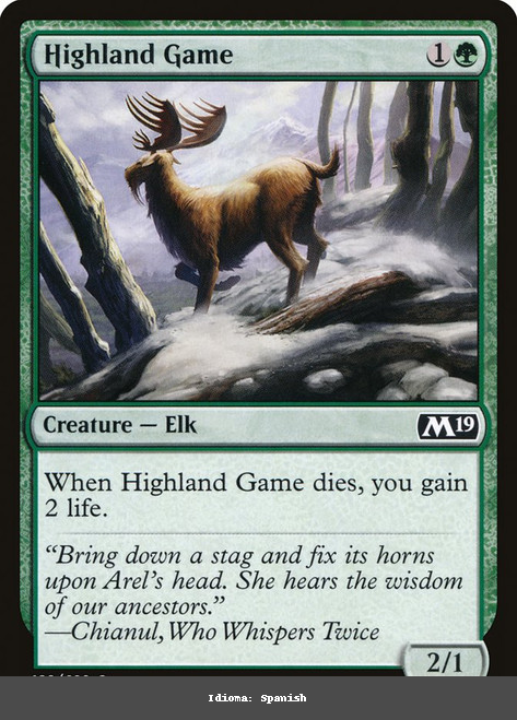 Highland Game - Spanish - Spanish