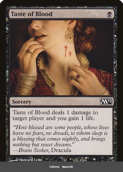Taste of Blood - Regular - Spanish